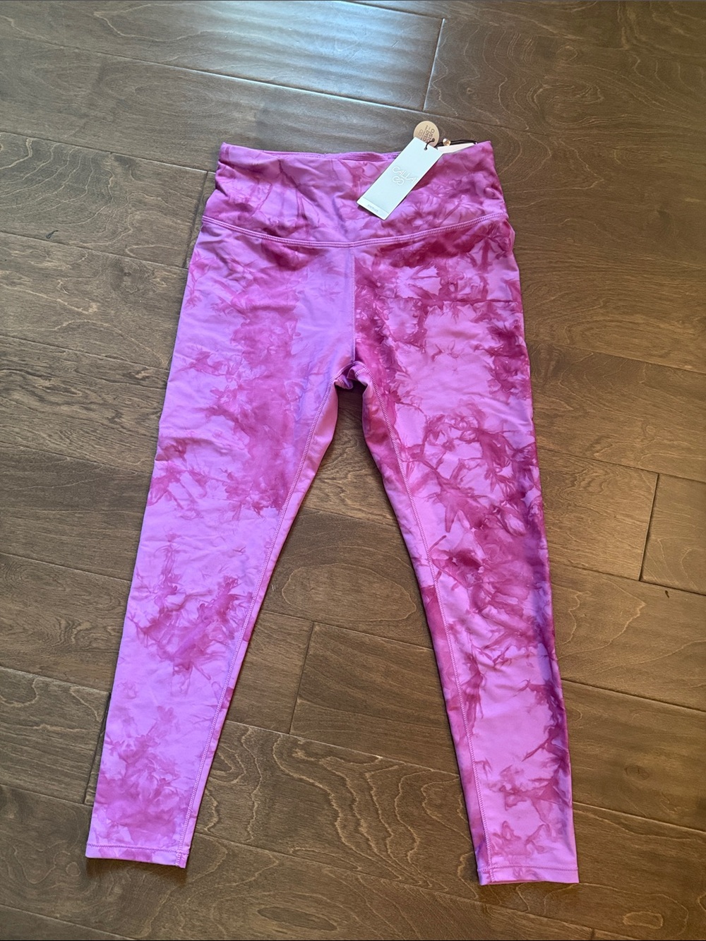 CALIA Pink Tie-Dye Leggings - Active Comfort